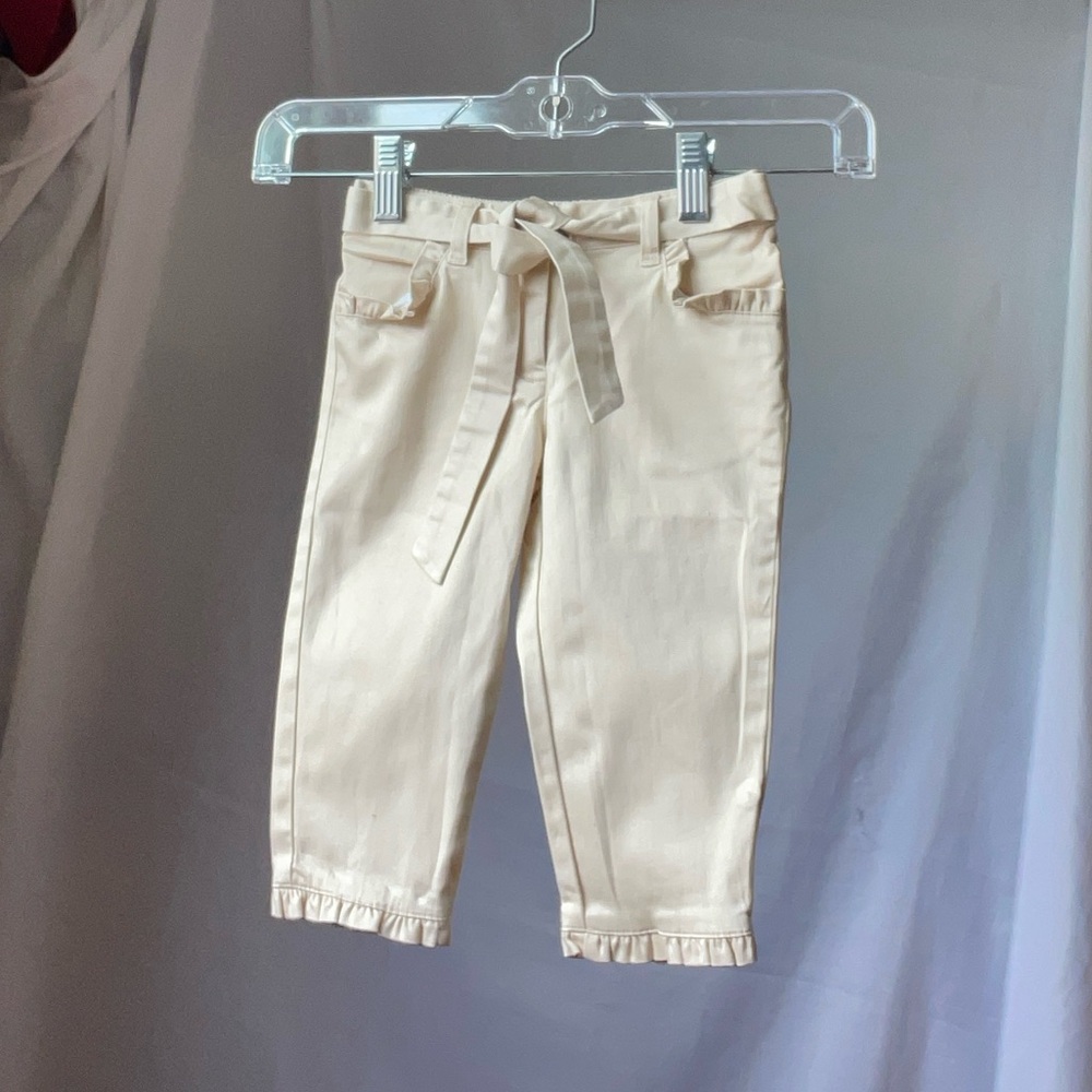 Janie and Jack khaki pants, 12-18 months
